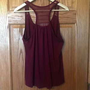 Gilligan & O'Malley Intimates & Sleepwear - Gilligan & O’Malley Lace Racer Back Tank Top Large Gilligan & O'Malley Intimates & Sleepwear - Gilligan & O’Malley Lace Racer Back Tank Top Large